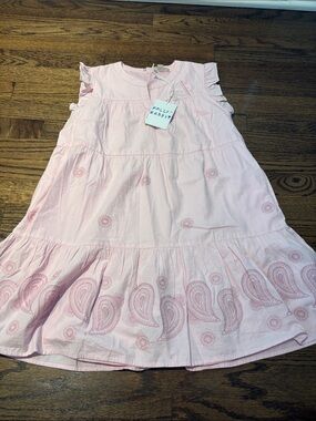 Roller Rabbit girls paisley eyelet patty dress 100% cotton